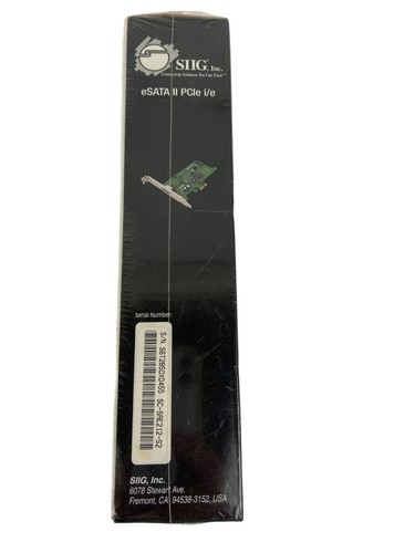SIIG e SATA II PCIe i/e Adapter Interface Cards PCI Express Desktops - Picture 6 of 6