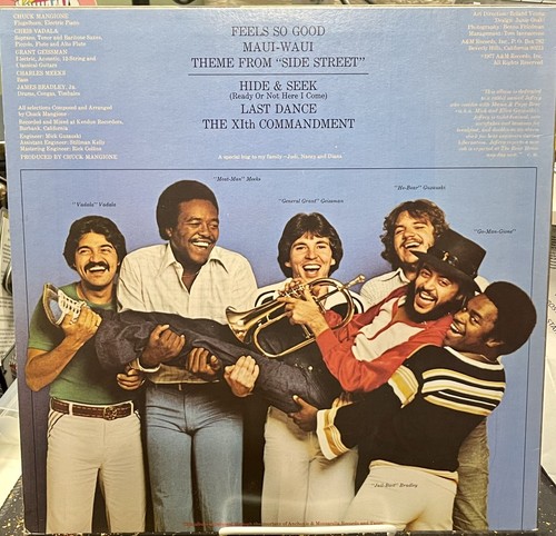 Chuck Mangione-Feels So Good-Vinyl LP-Original Copy - Foto 2 di 4