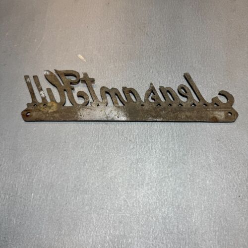 Original Pleasant Hill License Plate Topper City of Seven Lakes Tag - Picture 2 of 3