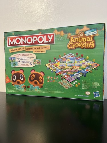 Hasbro Gaming Monopoly Animal Crossing: New Horizons Edition Board Game 2021 - Picture 2 of 3