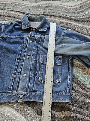 Vintage 40s Foremost Type I 1 Denim Jacket Selvedge Mens Vintage 40s Foremost Type I 1 Denim Jacket Selvedge Mens