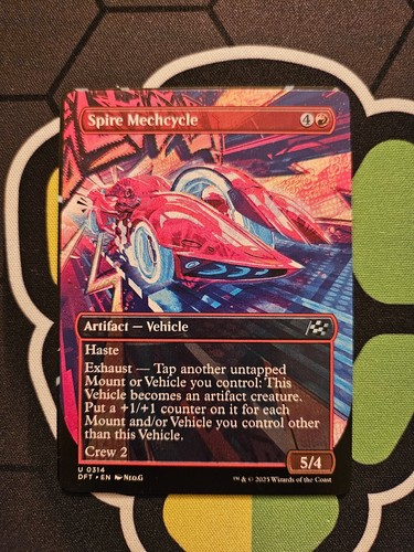 Spire Mechcycle (Borderless) Foil - Aetherdrift - MTG - NM/M - Picture 1 of 1