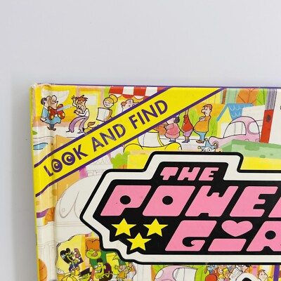 VINTAGE 2001 CARTOON NETWORK THE POWERPUFF GIRLS LOOK AND