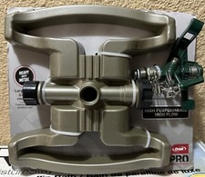 Orbit Impact Lawn Sprinkler Pro Series Heavy Duty Metal High Flow Adjust Coverag