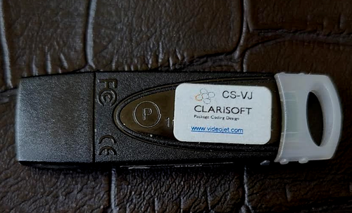 CLARISOFT VIDEOJET 218671 GENERIC IMAGE DESIGN SOFTWARE USB LICENSE DONGLE CS-VJ - Picture 3 of 8