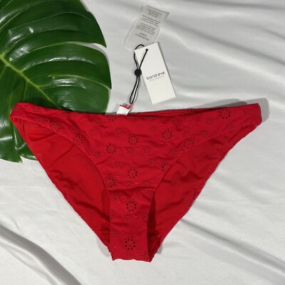 NWT Bond-Eye Swim [ Small ] Country Roads Honey Eyelet Bikini Bottom #4806