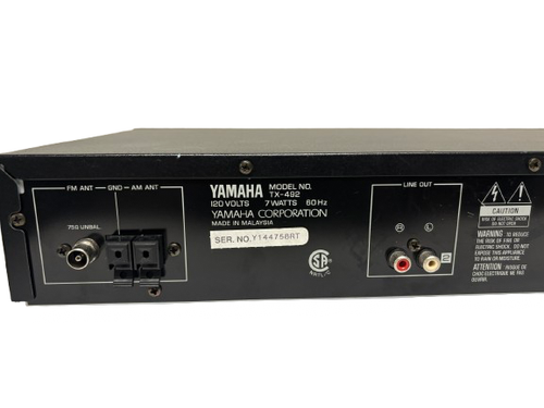Yamaha TX-492, Working Tuner with Dim Screen - AS-IS For Parts - Picture 8 of 9