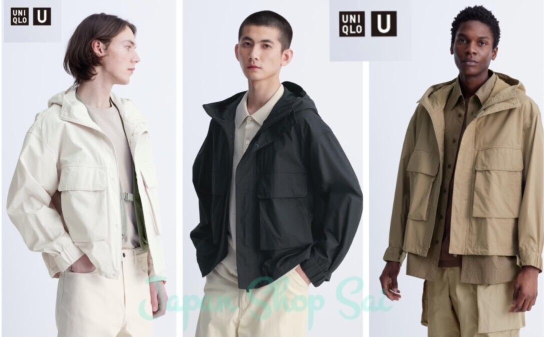 UNIQLO U Utility Hooded Jacket 2024 Spring 3Color XS-XXL New UNIQLO U Utility Hooded Jacket 2024 Spring 3Color XS-XXL New