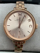 Marc Jacobs MBM3364 Sally Rose Gold Dial Rose Gold Stainless Women's Watch