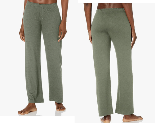 PJ Salvage Women’s Loungewear Reloved Lounge Pant, Sage, M