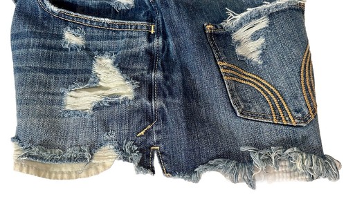 Hollister Women’s Jean Shorts Size 7 W 28 | Festival Style | High-rise | Shortie - Bild 15 von 15