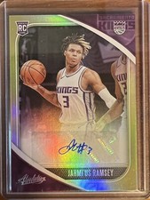 Jahmius Ramsey 2020-21 Panini Absolute Memorabilia Basketball Rookie Autograph