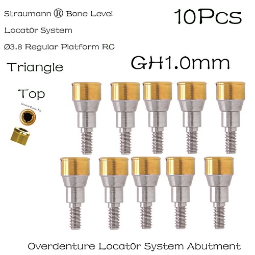 Overdenture Locator Abutment NC/RC Male Caps Tools Fit Straumann ITI Bone Level - Picture 82 of 153