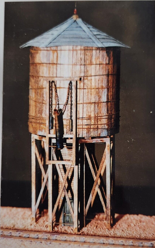 JV Models 2012 HO Scale Water Tower Kit Branch Line 60,000 gal - Picture 2 of 4