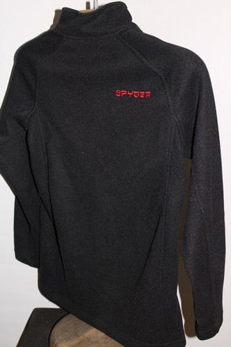 SPYDER BOYS sz Large 14/16 heavy knit Sweatshirt/Jacket Combine ship Discount - Picture 2 of 3