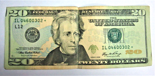 2006 $20 Dollar Bill *Star* U.S Federal Reserve Note* 338 * - Picture 2 of 3