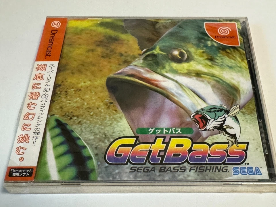 Get Bass Japan Sega Dreamcast DC JP With Spine Card & Reg Card unopened - Image 3 of 4