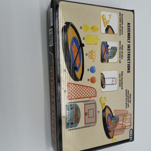 Juego de mesa de baloncesto Championship Head 2 Head jugar en todas partes piezas selladas - Imagen 5 de 9