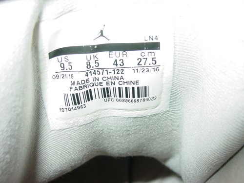2016 Nike Air Jordan Retro 13 OG "Chicago 2017" White/Team Red Shoes Size 9.5 - Picture 4 of 12