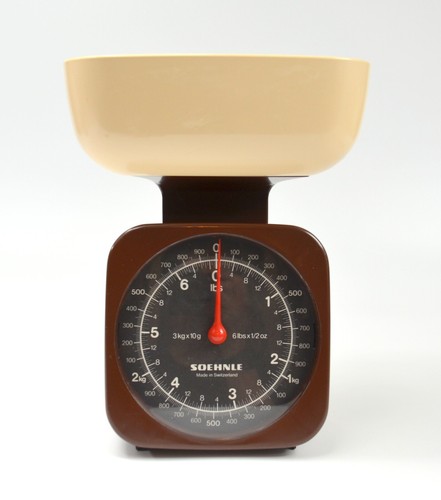 Vintage SOEHNLE Kitchen Scale * 6 lbs. x 1/2 oz. Made in Switzerland - Picture 3 of 14