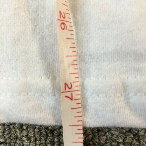 American AU Eagle Sweatshirt Womens Medium Long Sleeve Lightweight Hoodie White - Picture 12 of 12