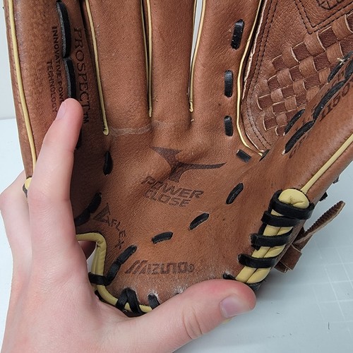 Mizuno Youth Baseball Glove Prospect GPP 1150Y3 11.5" LHT Flex Power Close EUC - Picture 8 of 10