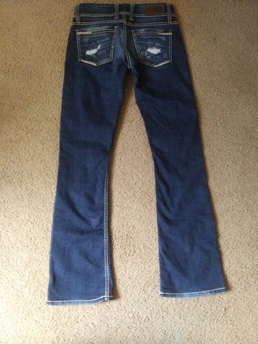 Womens BKE DENIM Jeans Size 25 R "STELLA" Low Rise Stretch 31.50" Inseam EUC - Picture 11 of 14