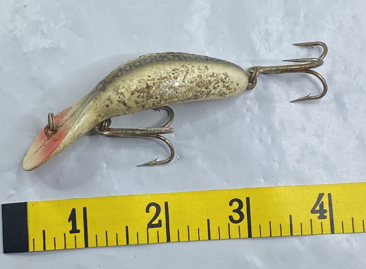 Vintage Fishing Lure Heddon Tadpolly Fishing Lure Silver Vintage Fishing Lure Heddon Tadpolly Fishing Lure Silver