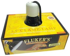Fluker-039-s-Clamp-Lamp-for-Incandescent-Bulbs-or-Ceramic-Heat-Emmiters-5-5-Inch