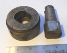 Whitney 28XX 1 5/16 X 1 1/8" Rectangle Sheet Steel Hole Punch & Die 1" shaft dia