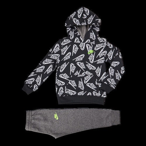 NIKE Boys CLASSICS TRACKSUIT AGES FROM 6-12-24 Months JOGGERS HOODY TICKS NIKE - Picture 33 of 43