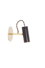 Wall Sconce Mid Century Antique Brass 1 Light Short Handmade Vintage Sputnik