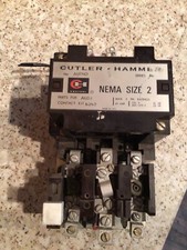 Cutler Hammer A10DNO A10D-1 Size 2 Full Voltage Starter Ser. A1.   208 volt coil