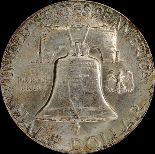 1949-D Silver Franklin Half Dollar NGC MS 64 FBL 444-001 - Picture 4 of 4