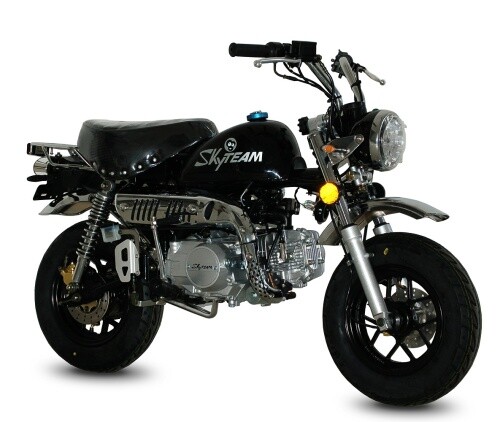Kleinkraftrad Moped Motorrad SkyTeam SkyMini Monkey 125cc 4G Straßenzulassung - Bild 8 von 22