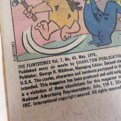 1976 Hanna Barbera The Flintstones and Pebbles Comic Book Vol. 7 No. 45 - Picture 3 of 8