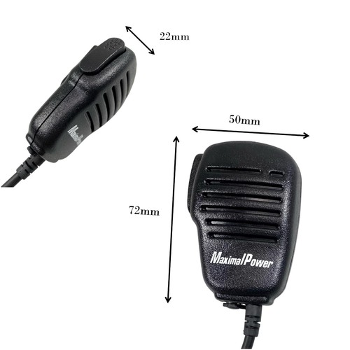 2Pin Speaker Microphone For Kenwood Baofeng UV-5R 8W BF-888S UV-82 UV-5R Radio - Picture 3 of 6