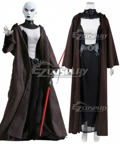 NEW Star Wars Asajj Ventress Cosplay Costume  - Afbeelding 1 van 7