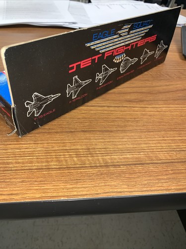 1988 Tootsie Toy 1701 Eagle Squad Jet Fighters Die-Cast Aircraft Replicas NOS - Picture 10 of 13