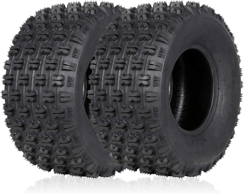 2 Tires Autocessking ATV UTV 25X8-12, Off-Road Tires All-Terrain 6PR, Tubeless - Picture 2 of 7