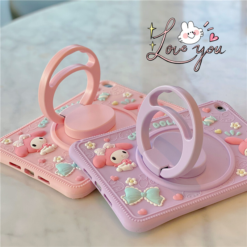 Kids Cute Rotating Stand Cover Case For iPad 10/98/7/6/5th Gen Air Mini 4 5 Pro - Picture 10 of 102