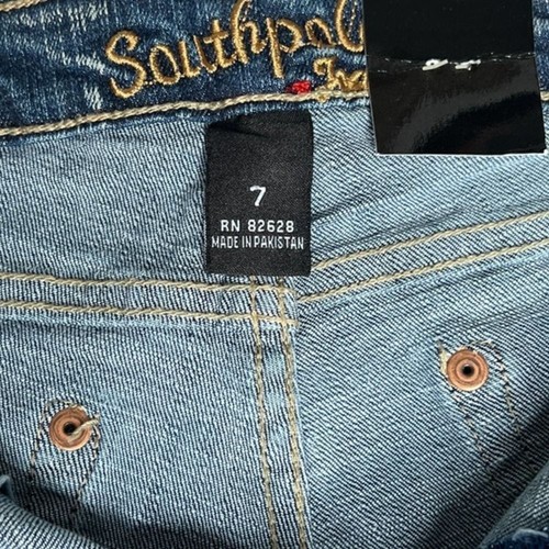 South Pole Straight Leg Denim Jeans Größe 7 - Bild 4 von 10
