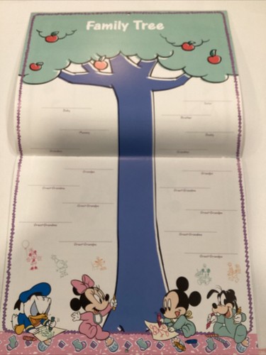Vintage Disney Babies Stepping Stones-Baby’s First Year Sticker Calendar New - Picture 6 of 23