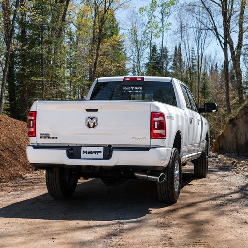 MBRP S5149AL Steel Cat Back Exhaust for 2014-2022 Ram 2500 3500 6.4L Hemi V8 - Picture 2 of 21