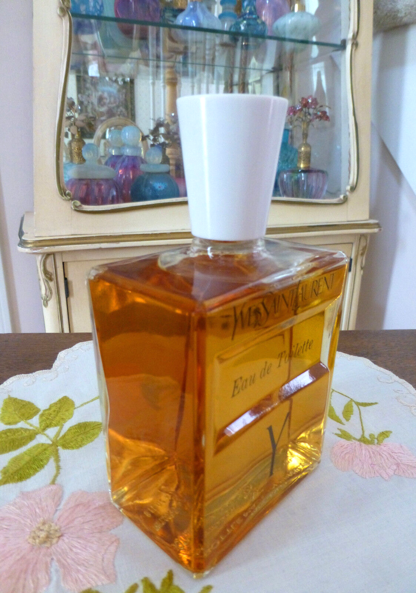 VTG 1970s Yves Saint Laurent YSL “Y” EDT Splash Huge 8 Oz 240ml