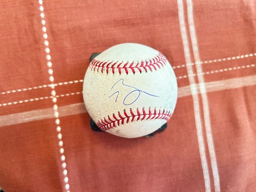 Benny Montgomery signed handsigniert Baseball Colorado Rockies - Bild 1 von 3