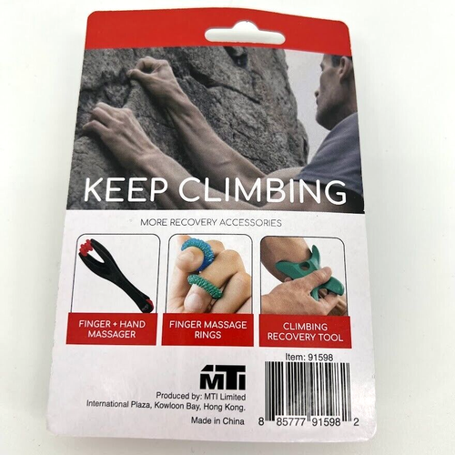 Lima de mano y dedo de viaje escalada en roca con 4 reemplazos - NUEVO/SELLADO - Imagen 4 de 5