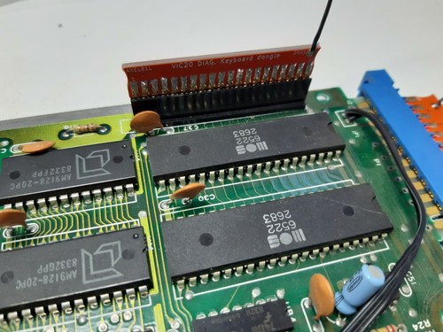 Diagnostic test Harness Commodore VIC 20 VIC-20 VC20 with catridge GOLD (NEW) - Picture 6 of 12