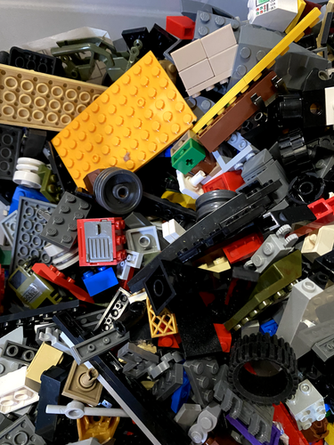 LEGO by the 3 Pounds - ** 3 POUND PACK ** Bulk LOT Random pieces - Each lot 3lbs - Picture 9 of 11