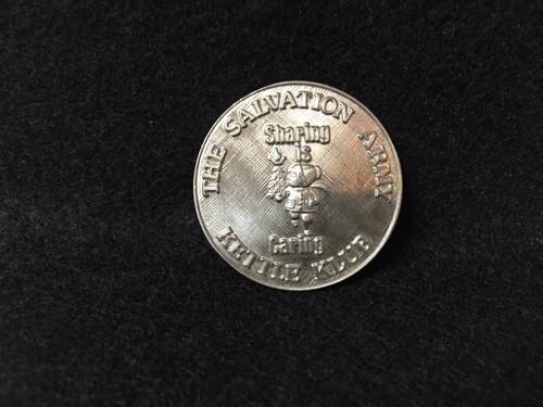 Lot 17 Heilsarmee Kettle Klub Club Platin Gold Silber Mitglied Münze Medaille - Bild 9 von 14